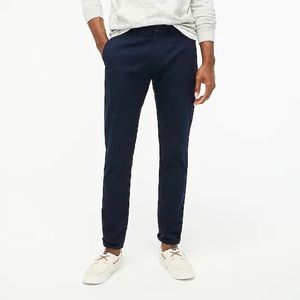 J. CREW - FLEX TAPERED NAVY W 36 x L 32